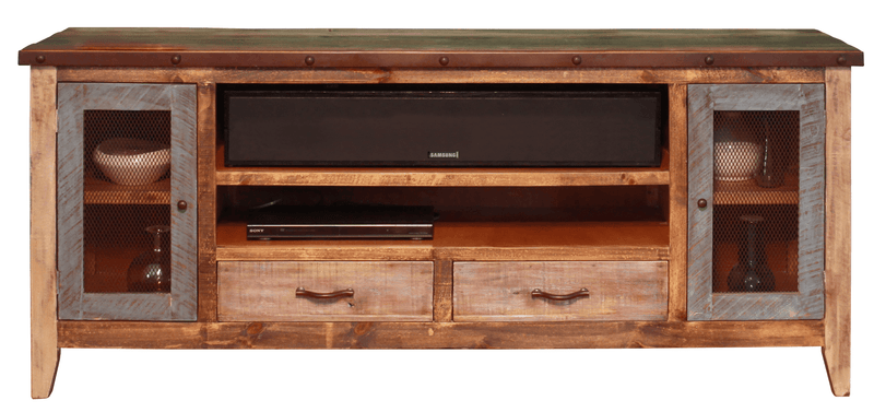 Multicolor TV Stand - Barewood