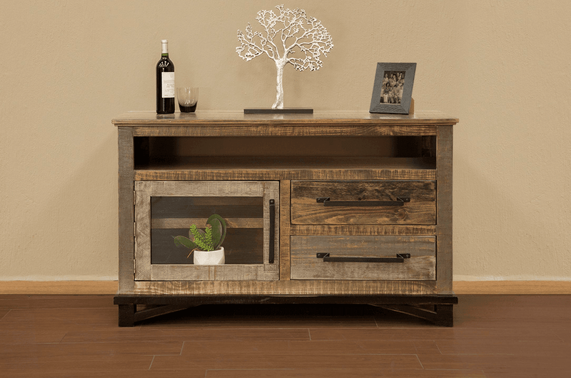 Loft Brown TV Stand - Barewood