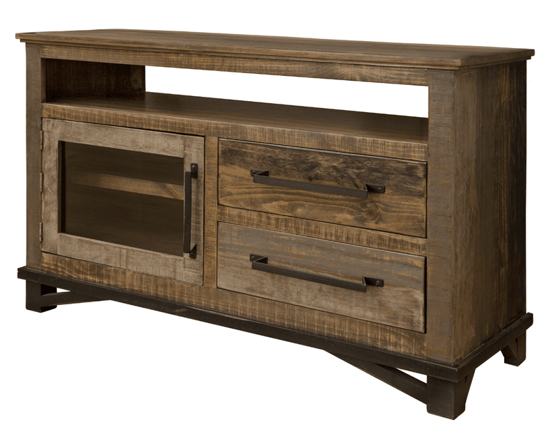 Loft Brown TV Stand - Barewood