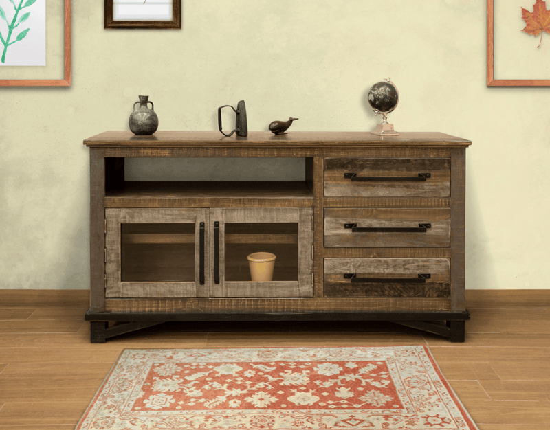 Loft Brown TV Stand - Barewood