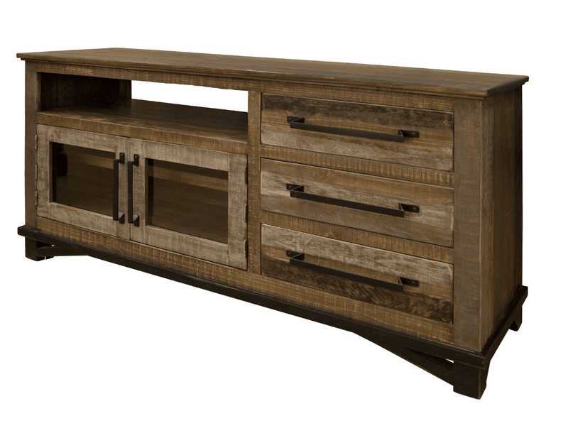 Loft Brown TV Stand - Barewood