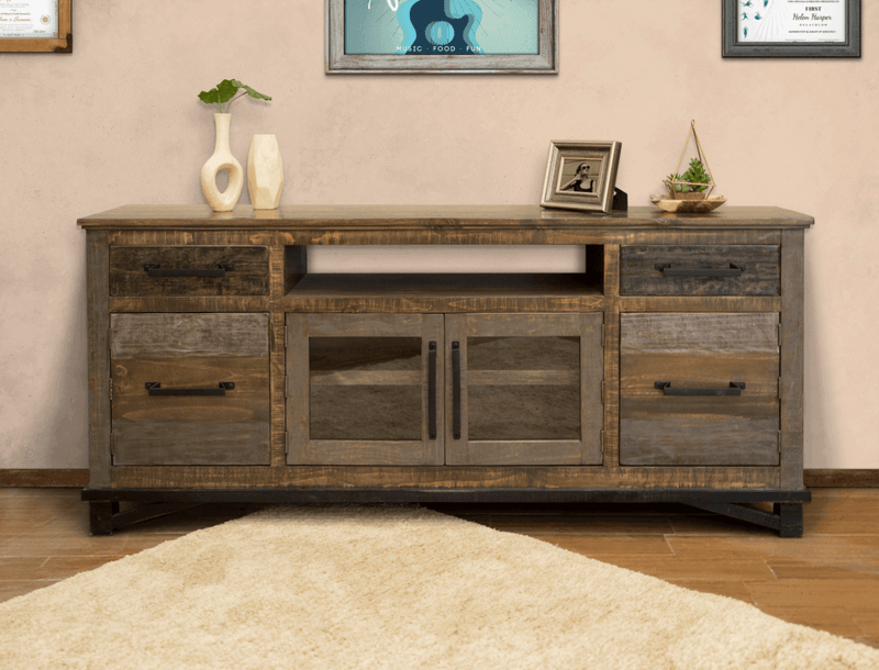 Loft Brown TV Stand - Barewood