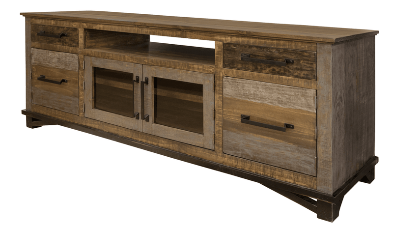 Loft Brown TV Stand - Barewood