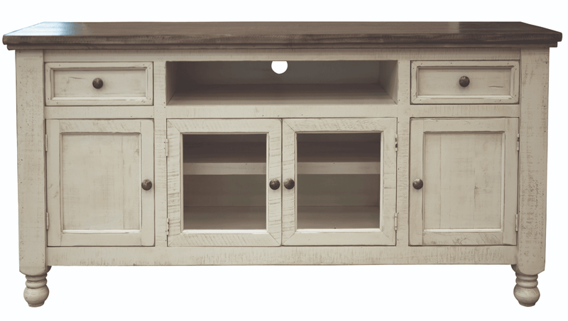 Stone TV Stand - Barewood