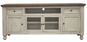 Stone TV Stand - Barewood