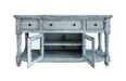 Aruba Solid Finish TV Stand - Barewood