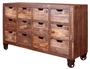 Urban Multicolored Console - Barewood