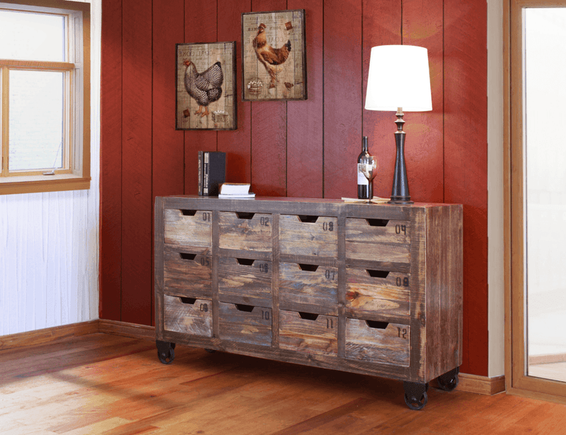 Urban Multicolored Console - Barewood
