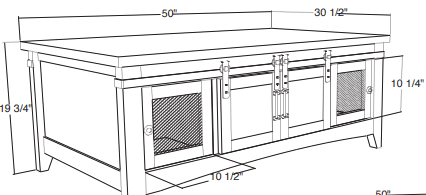 Pueblo Cocktail Table