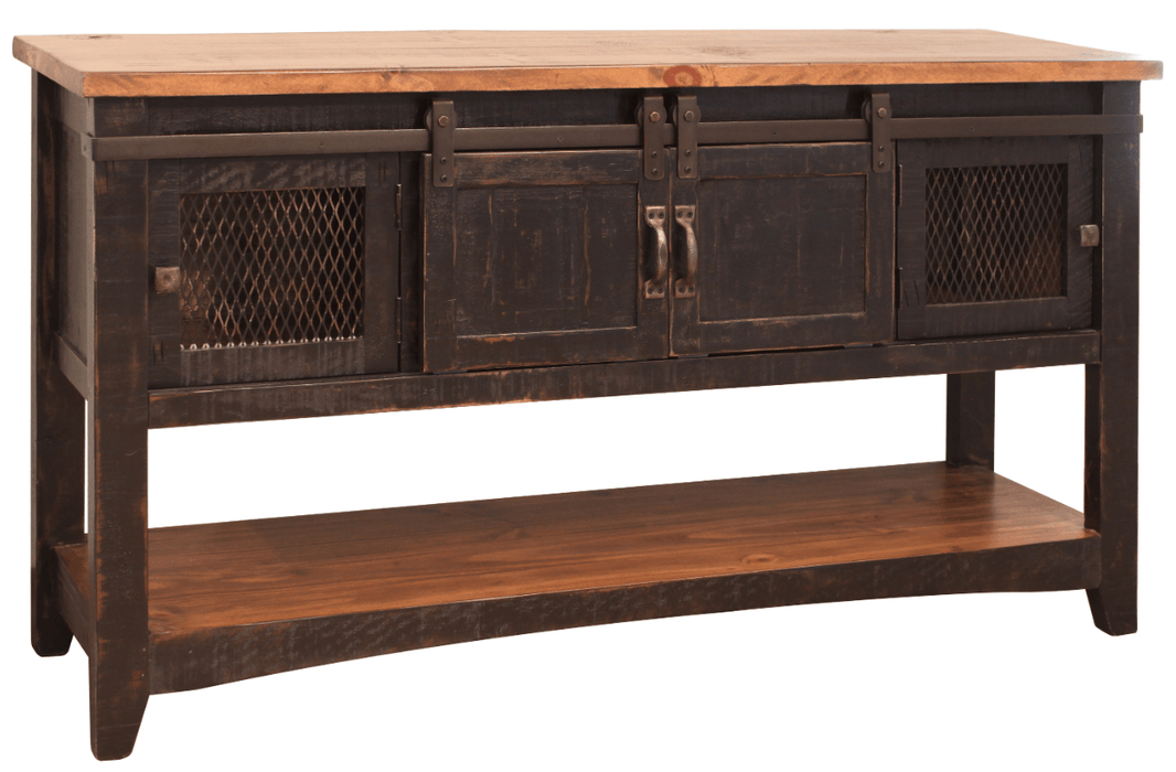 Pueblo Sofa Table - Barewood