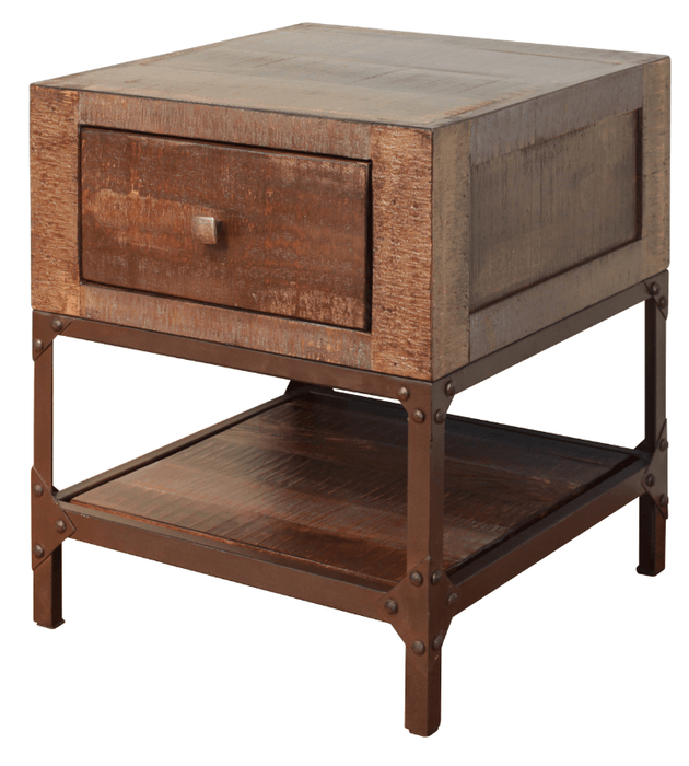 Urban Gold Side Table - Barewood