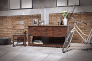 Parota Six Drawer Sofa Table - Barewood