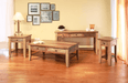 Antique Multicolor Mesh Side Table - Barewood