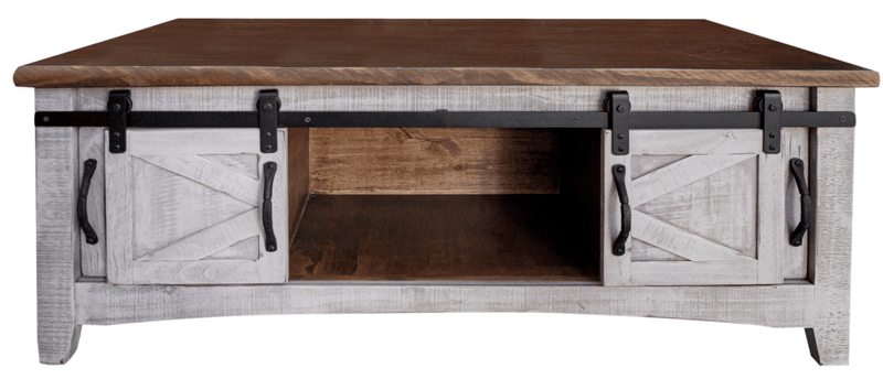 Pueblo Gray Cocktail Table - Barewood