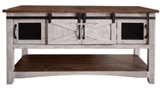 Pueblo Gray Sofa Table - Barewood