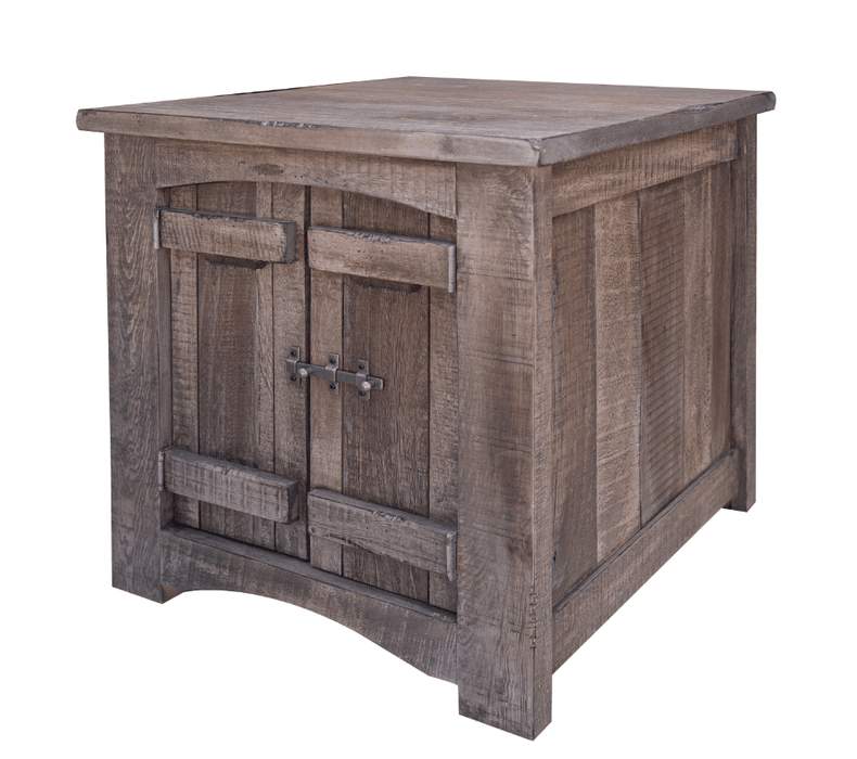 San Antonio End Table - Barewood