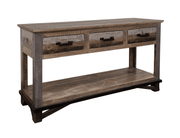 Loft Brown End Table - Barewood