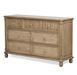 Malibu Seven Drawer Dresser - Barewood