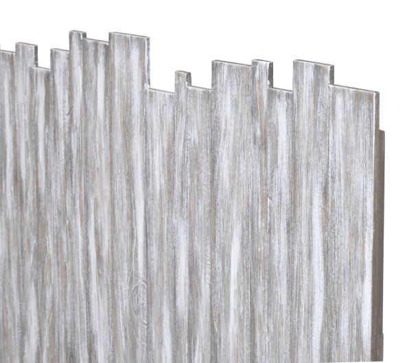 Picket Fence Nightstand - Barewood