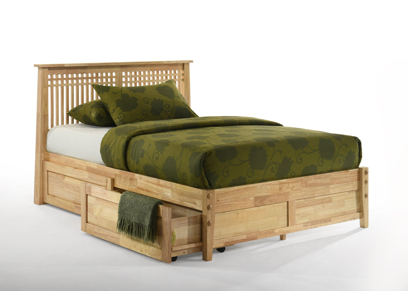 Solstice K Series Basic Bed - Barewood