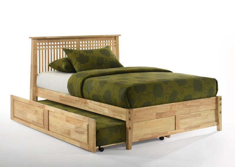 Solstice K Series Basic Bed - Barewood