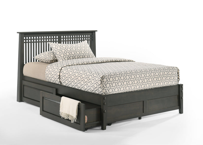 Solstice K Series Basic Bed - Barewood