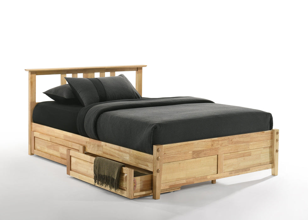 Thyme P Series Basic Bed - Barewood