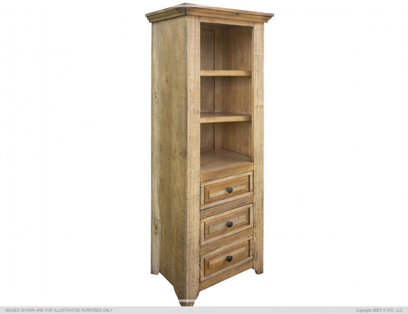 Marquez Narrow Shelving Unit - Barewood