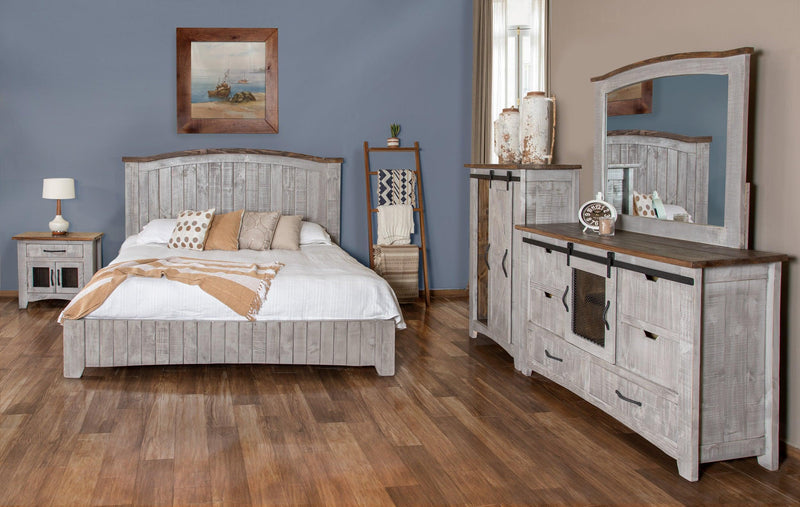 Pueblo Six Drawer Dresser - Barewood